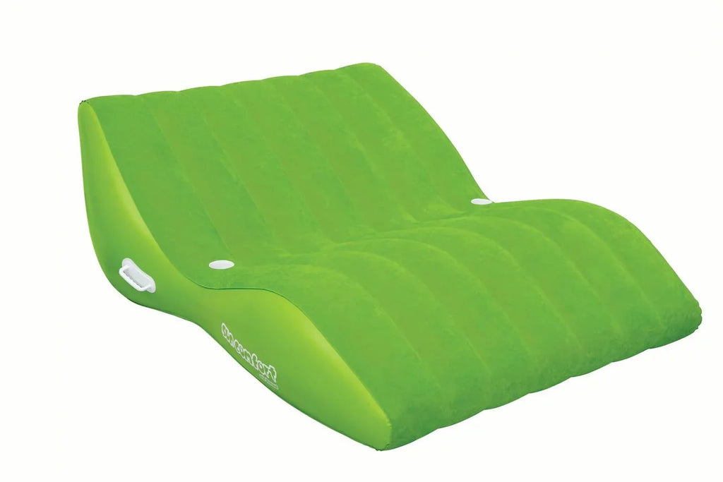 SizeUN COMFORT COOL SizeUEDE Double Zero Gravity Rest, Lime