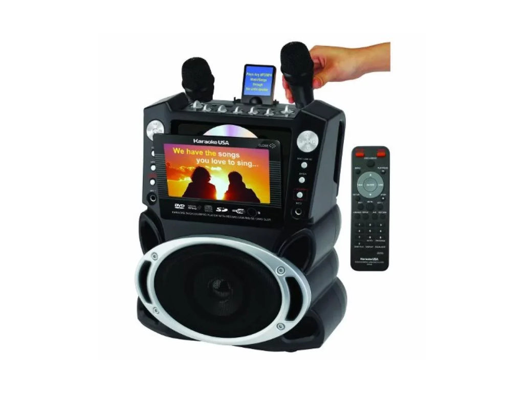 Emerson Portable DVD /CD+G/ MP3+G Karaoke Sizeystem with 7" LCD