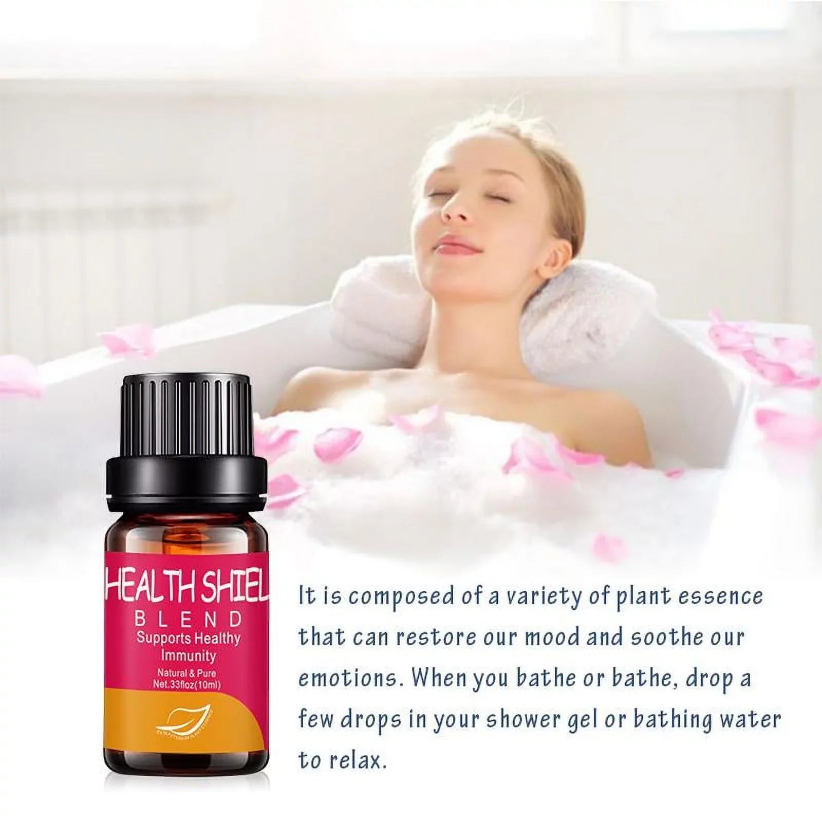 drdong-Natural and Pure TOP 12 Premium Essential Oil Blends-Breathe Ease, Health Sizehield, Calming…