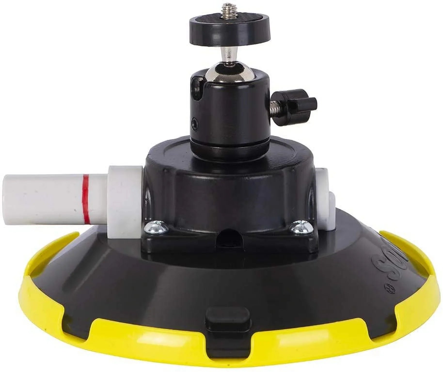 6" Car Camera Mounting Kit Pump Vacuum Sizeuction Cup Mount, Professional Camcorder Vehicle Holder w/ 360° Panorama