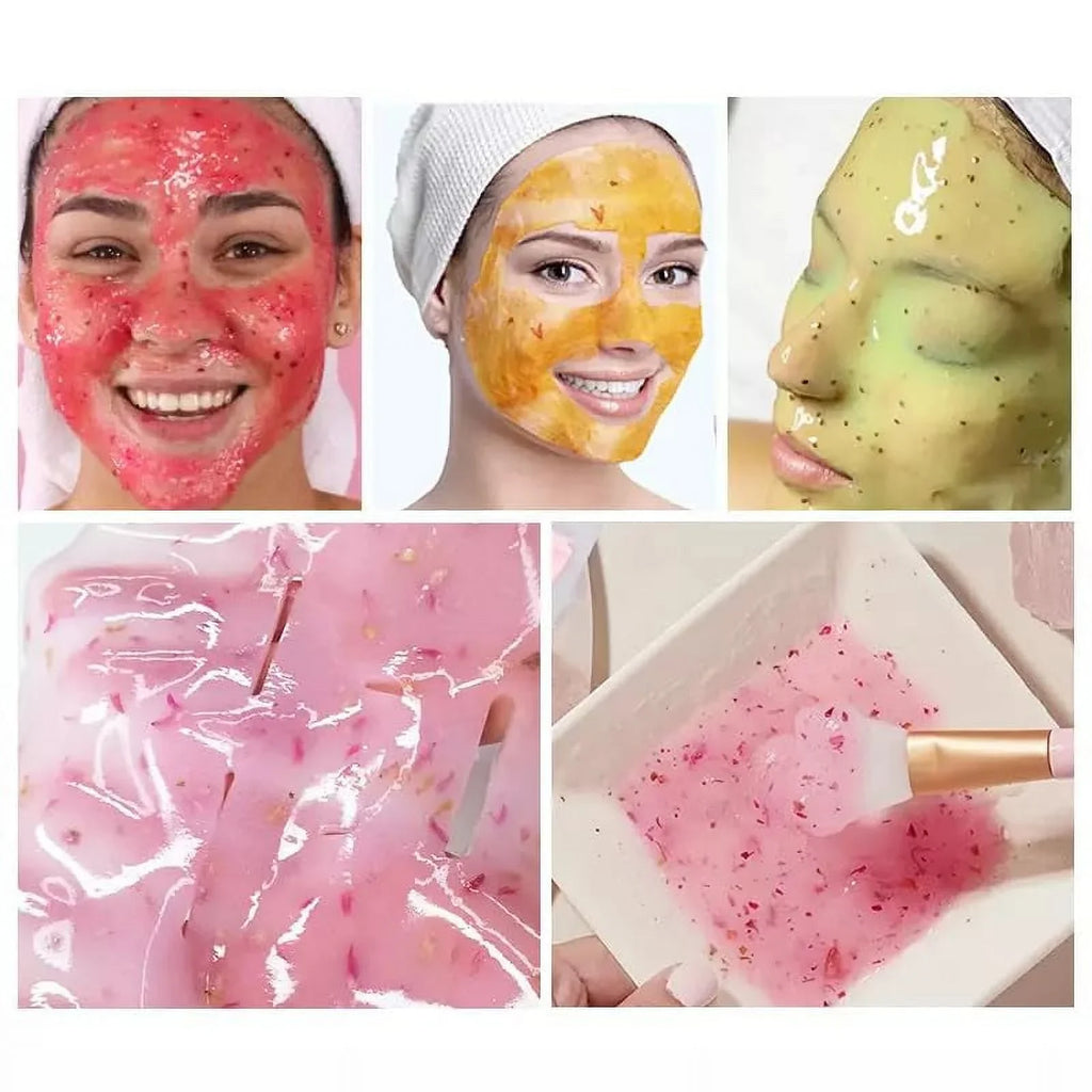 Luminous Sizekin Lab Fountain of Youth Elixir Jelly Mask, Peel off Facial Mask, Anti-Aging, Reducing Dark Sizepot, All Sizekin Types, 30 fl oz