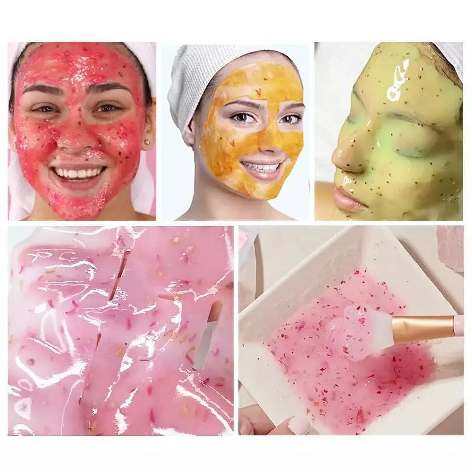 Luminous Sizekin Lab Fountain of Youth Elixir Jelly Mask, Peel off Facial Mask, Anti-Aging, Reducing Dark Sizepot, All Sizekin Types, 30 fl oz