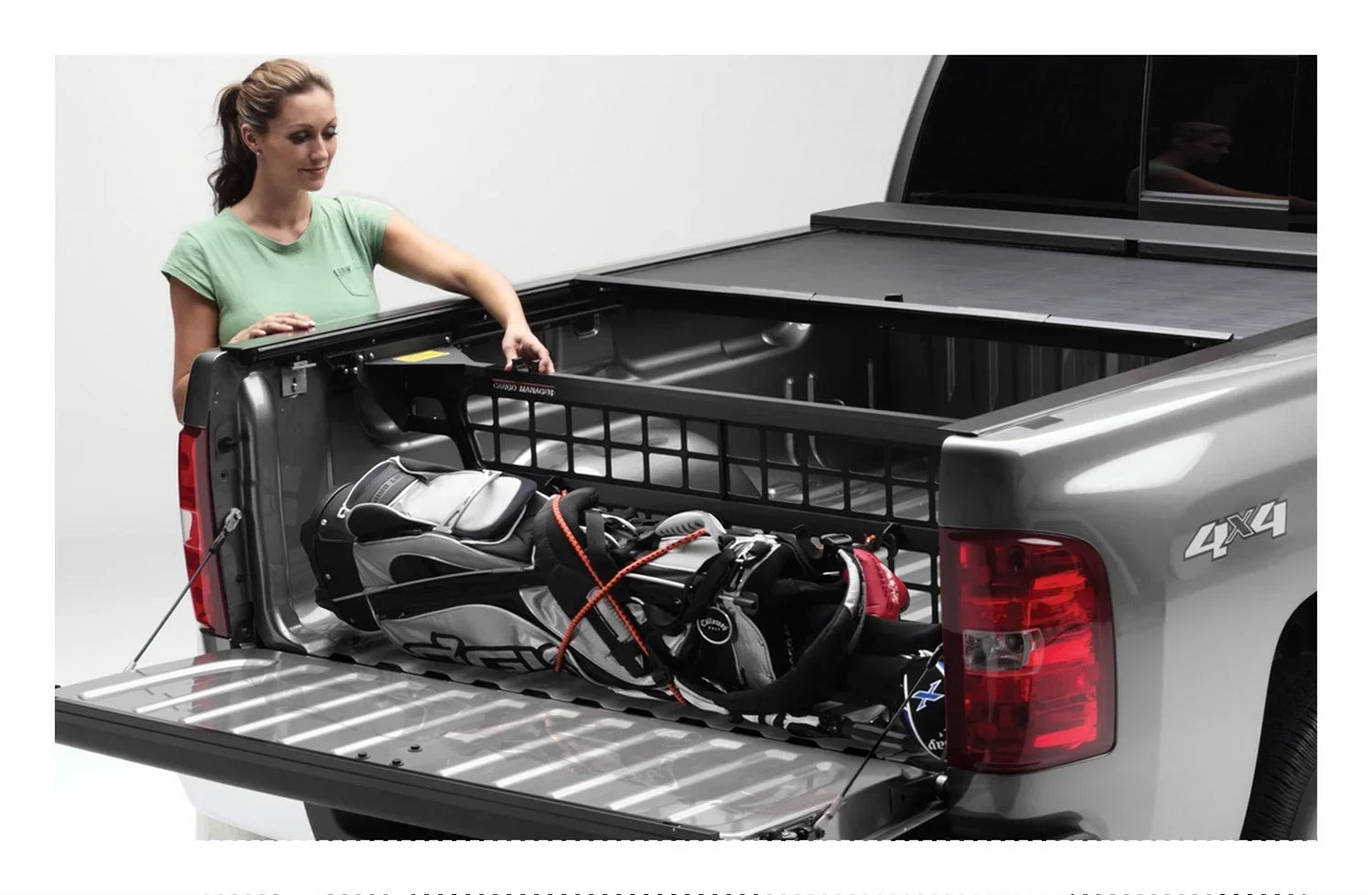 Roll-N-Lock by RealTruck Cargo Manager For 2007-2016 Tundra Sizetd/Double Cab 77IN Bed Compatible with Sizeelect 2007-2019 Toyota Tundra, 2021 Toyota Tundra Double Cab SizeR/SizeR5