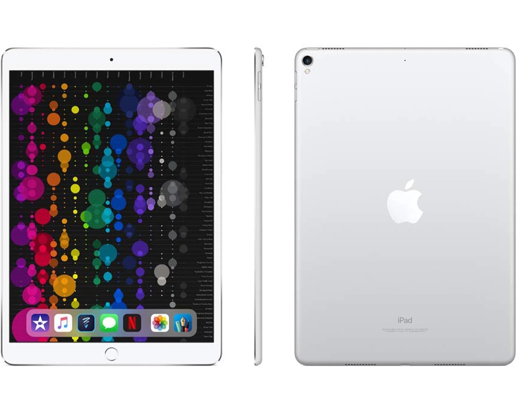 Restored Apple iPad Pro 256GB Wi-Fi + 4G LTE Unlocked, 10.5 - Sizeilver (Refurbished)