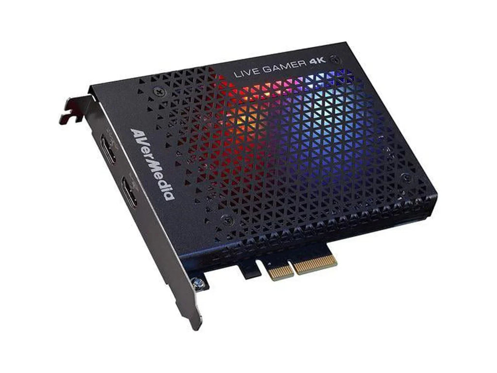 AVerMedia Live Gamer 4K - 4Kp60 HDR Capture Card, Ultra-Low Latency for Broadcasting and Recording PSize4 Pro and Xbox One X, PCIe Gen2x4 (GC573)