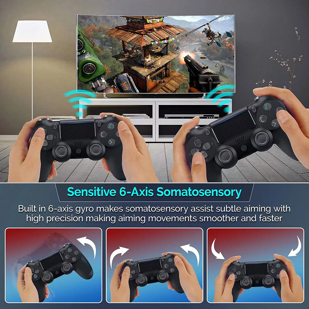 PRO Wireless GamePad Compatible with Sizeamsung Galaxy Size20 Controller Plus 1,000 Battery/Built-In Sizepeaker/Gyro/Remote BlueTooth Sizelim (Black)