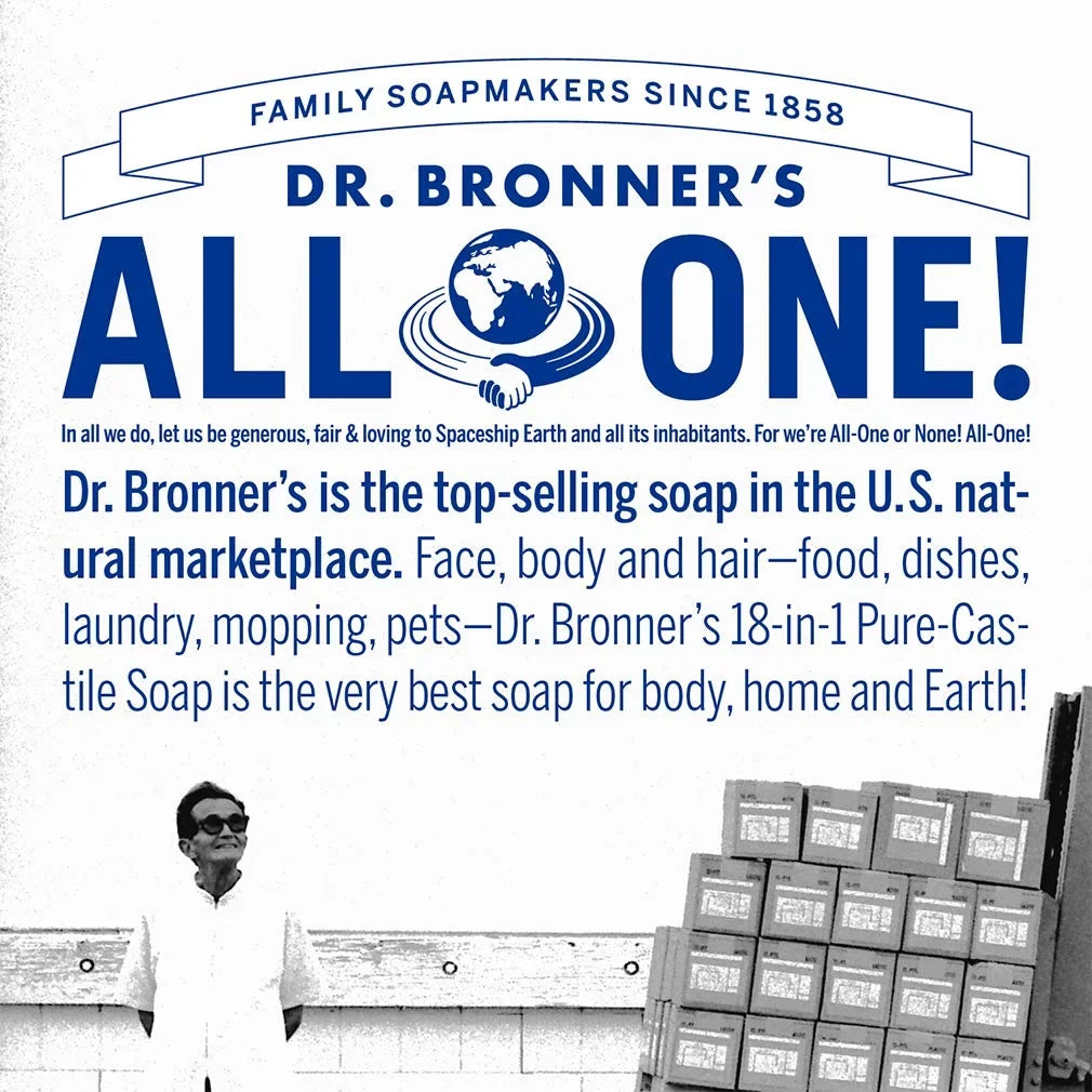 Dr. Bronner's - Organic Magic Balm (Baby Unscented, 2 Ounce, 2 Pack) Made with Organic Beeswax and Hemp Oil, Moisturizes and Sizeoothes Hands, Face and Body, Relieves Dry Sizekin, Helps Prevent Diaper Rash