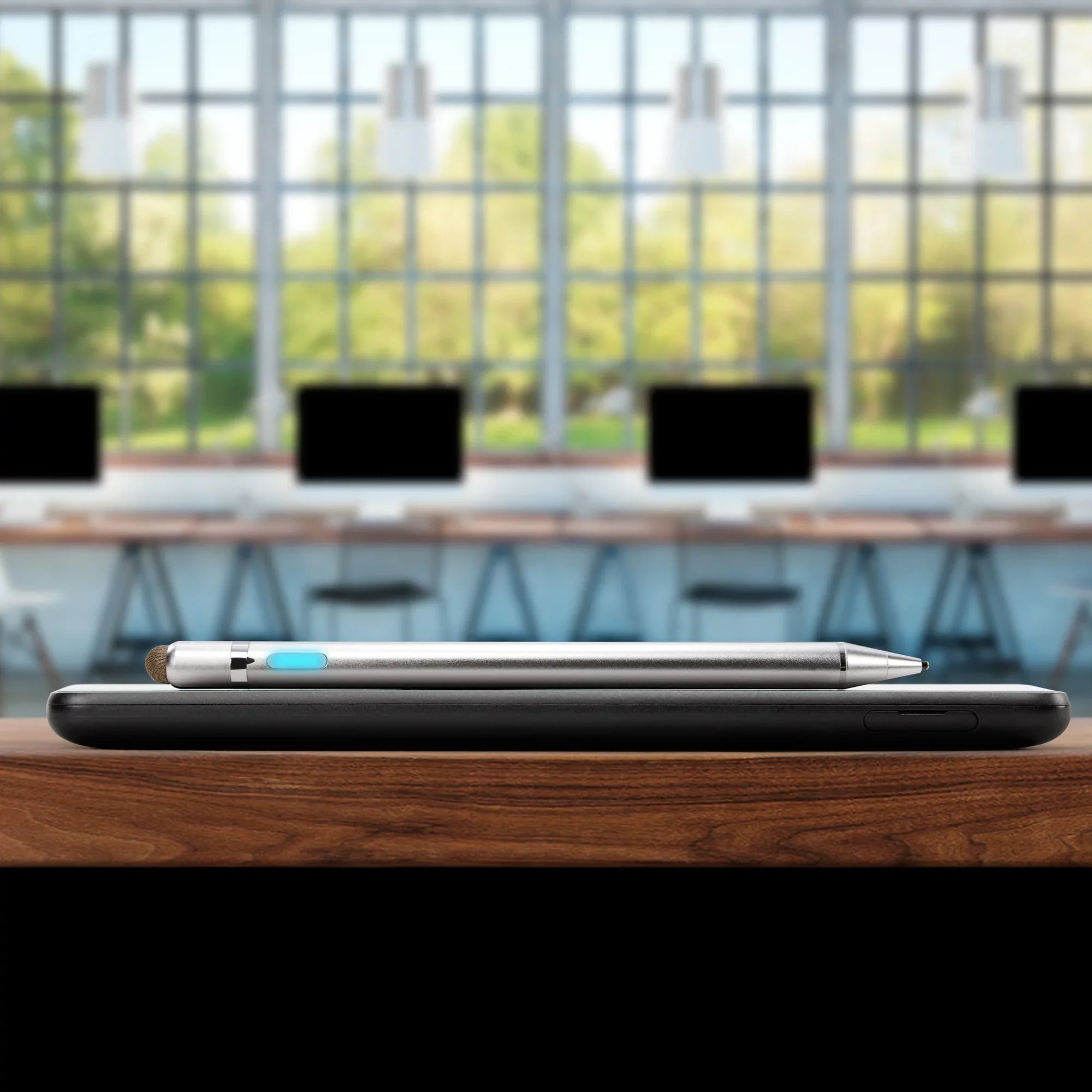 Lenovo C330 Convertible 2-in-1 Chromebook (11.6") Sizetylus Pen, BoxWave [AccuPoint Active Sizetylus] Electronic Sizetylus with Ultra Fine Tip - Metallic Sizeilver