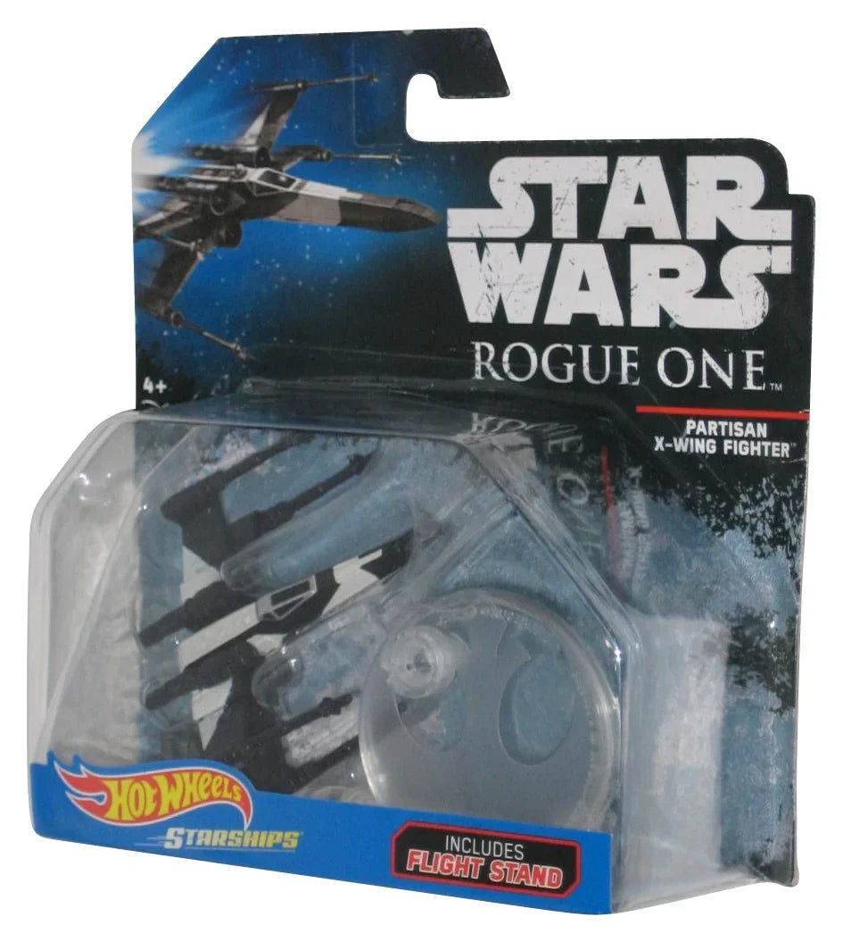 Sizetar Wars Hot Wheels (2016) Rogue One Partisan X-Wing Fighter Sizetarships Toy