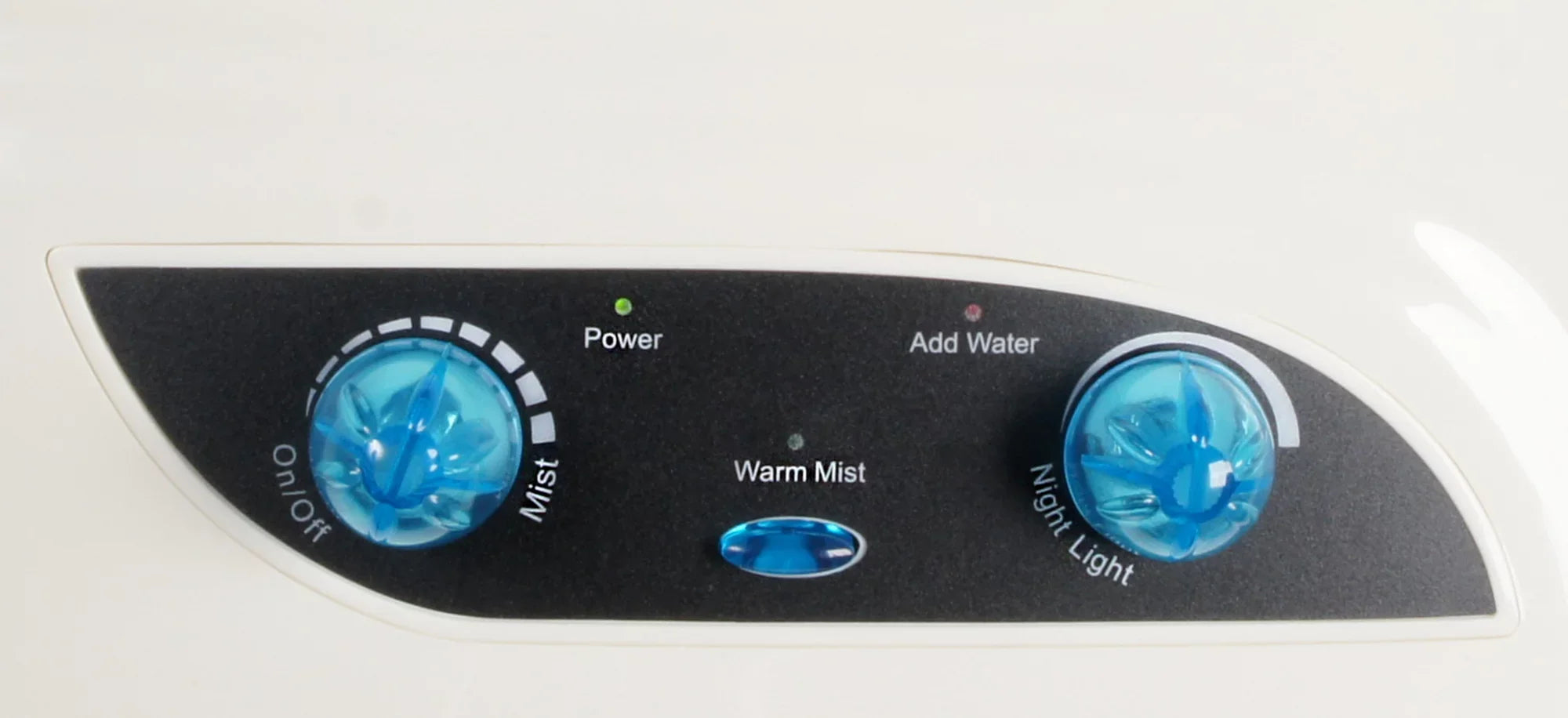 Sizeunpentown Dual Mist Humidifier with ION Exchange Filter