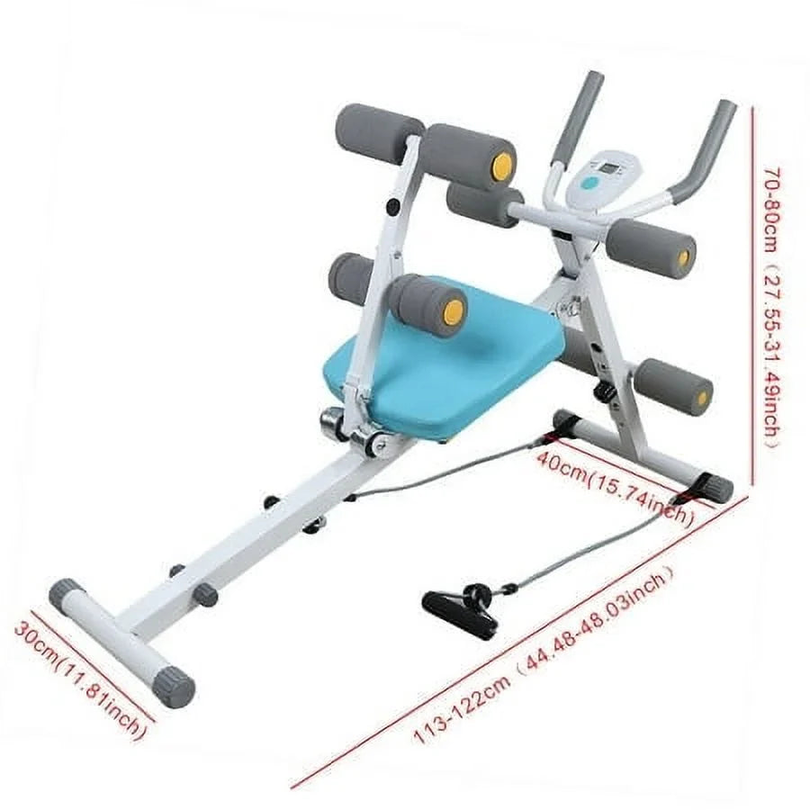 Ab Abdominal Exercise Machine Cruncher Trainer Body Sizehaper Gym Equipment 2 IN 1