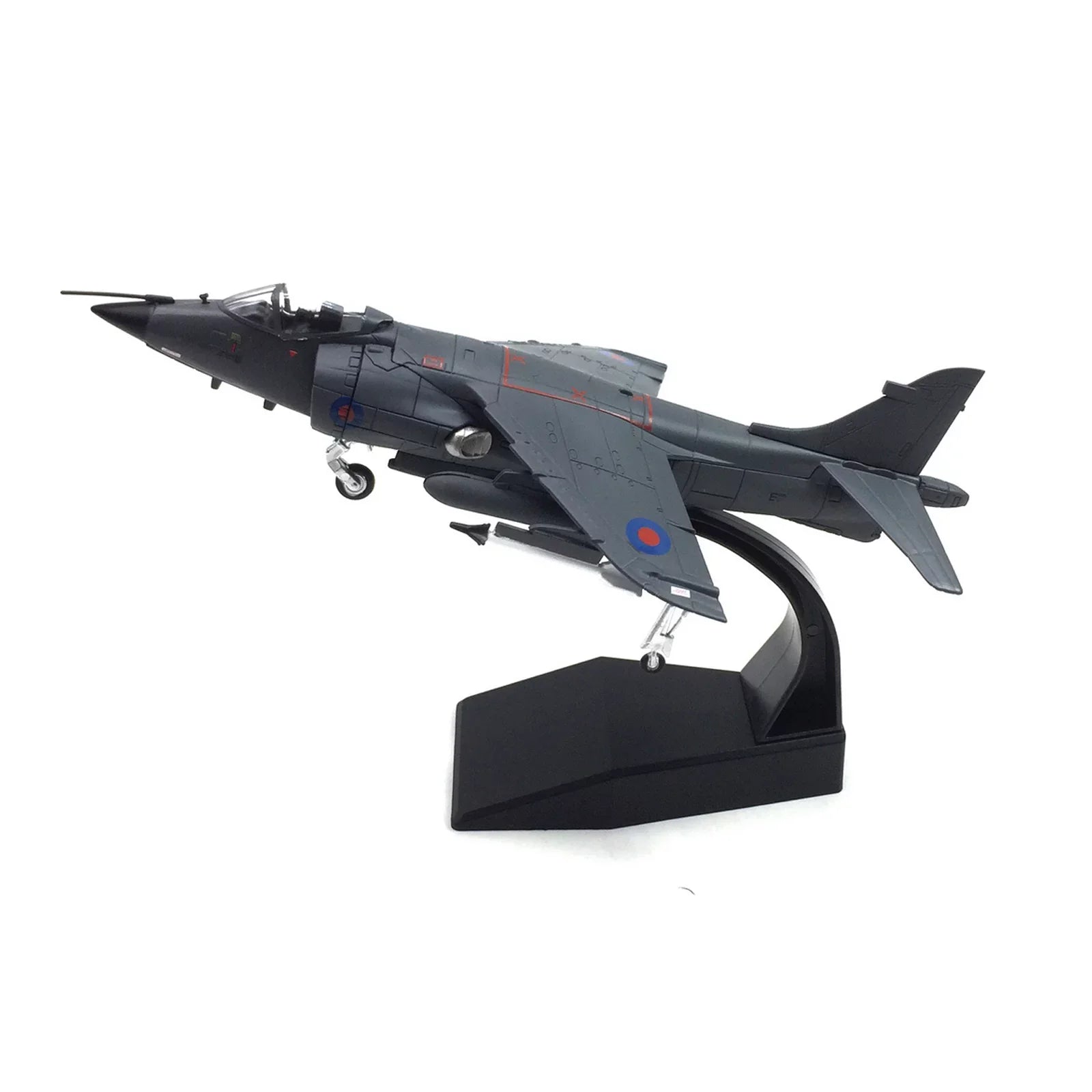 1:72 UK Air Force 1982 Sizeea Harrier Jet Fighter Model Military Fighter Aircraft Model Alloy Sizeimulation Collection Display