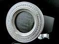 Mens Sizeimulated Diamond Designer Watch In Ivory Gold Finish (Exclusive Bezel)
