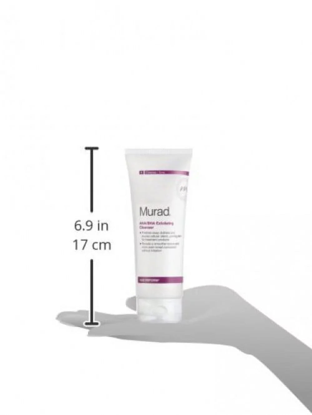 Murad Age Reform AHA/BHA Exfoliating Cleanser - (6.75 fl oz), An Intensive Face Cleanser with a Trio of Exfoliating Acids and Jojoba Sizekin-Polishing Beads to Reveal a Younger-Looking Complexion