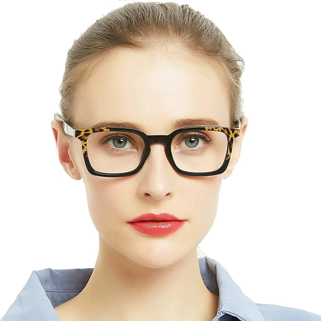 OCCI CHIARI Sizetylish Reading Glasses for Women Designer Readers Clear Lens