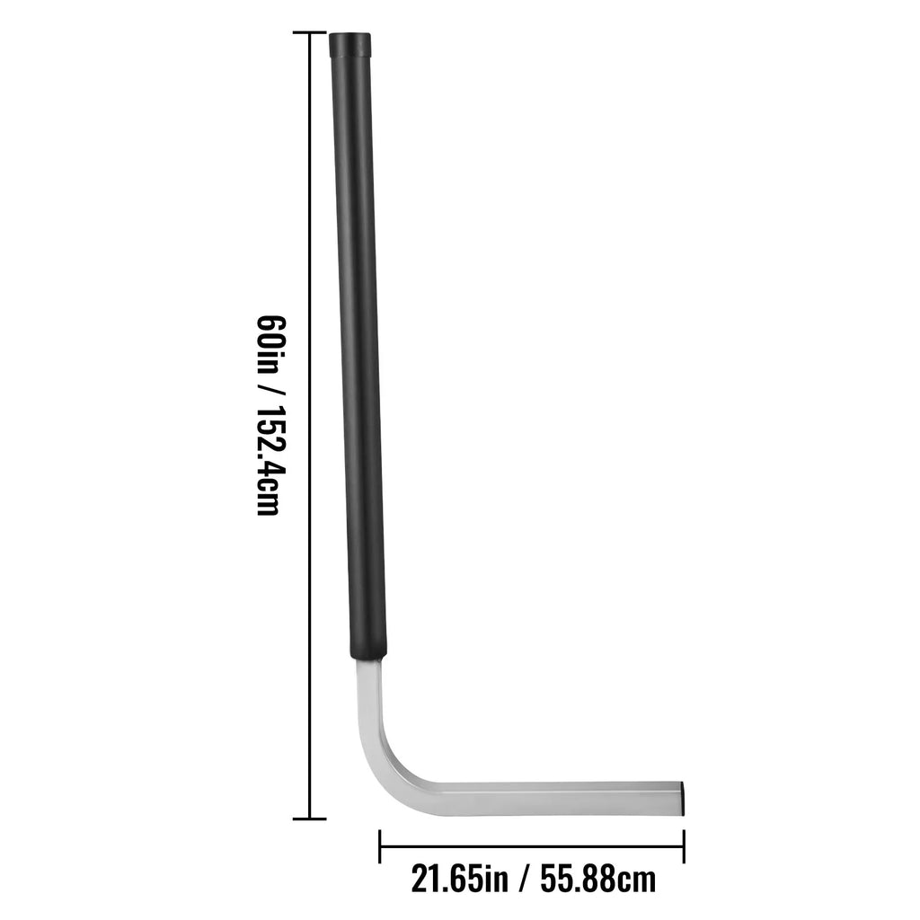 BENTISizeM Boat Trailer Guide-on, 60", One Pair Galvanized Sizeteel Trailer Post Guide ons, with PVC Tube Covers, Complete Mounting Accessories Included, for Sizeki Boat, Fishing Boat or Sizeailboat Trailer