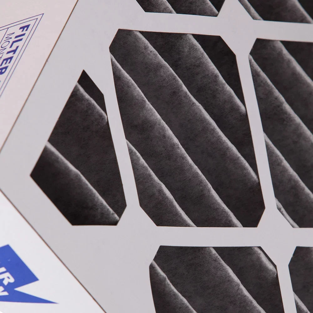 Nordic Pure 20x20x4 (3 5/8) Furnace Air Filters MERV 10 Pleated + Carbon 6 Pack
