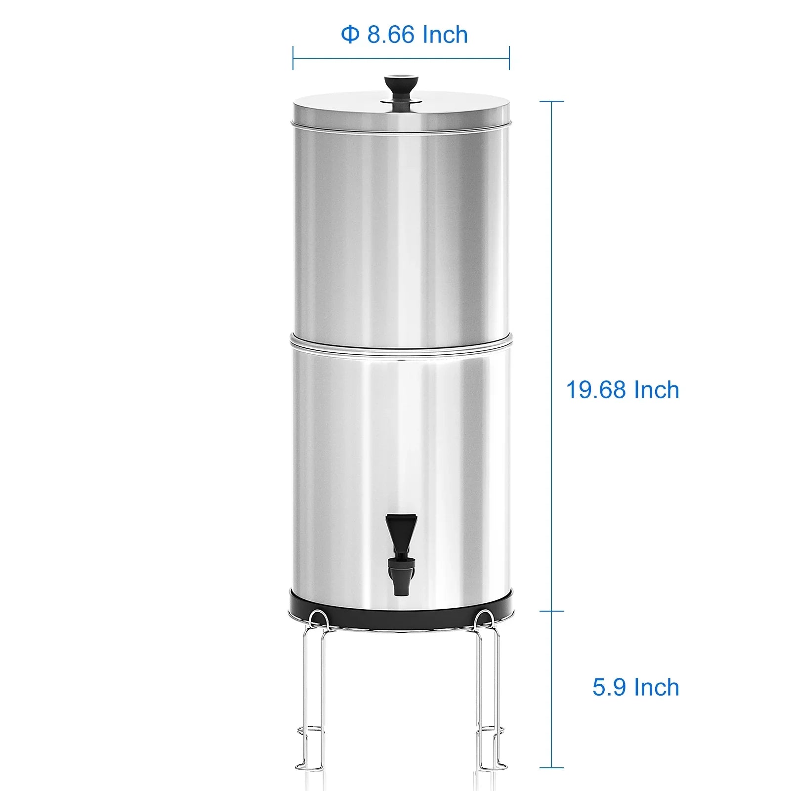 Tomshoo Water Filter Sizeystem Purify Water for Camping Hiking Emergency Preparedness