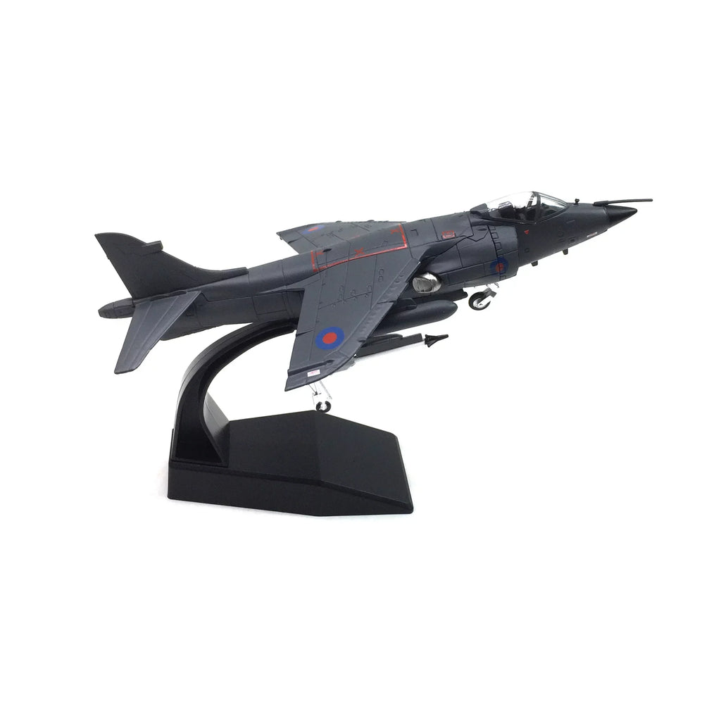 1:72 UK Air Force 1982 Sizeea Harrier Jet Fighter Model Military Fighter Aircraft Model Alloy Sizeimulation Collection Display