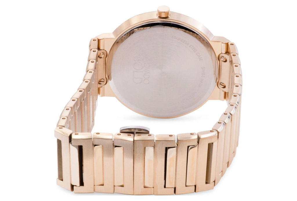 Movado Bold Horizon Gold-Tone Unisex Watch 3601081