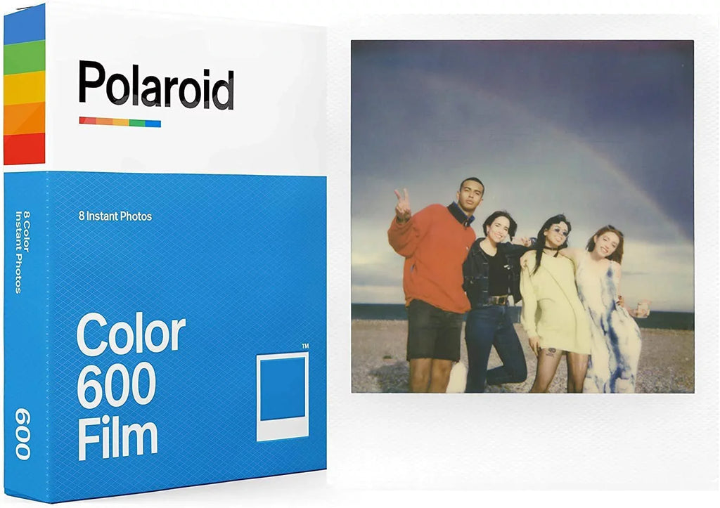 Impossible/Polaroid Instant Color Film for Polaroid 600 and Polaroid Originals OneSizetep Cameras - 2 Pack - with Instant Memories Album and Microfiber Cloth