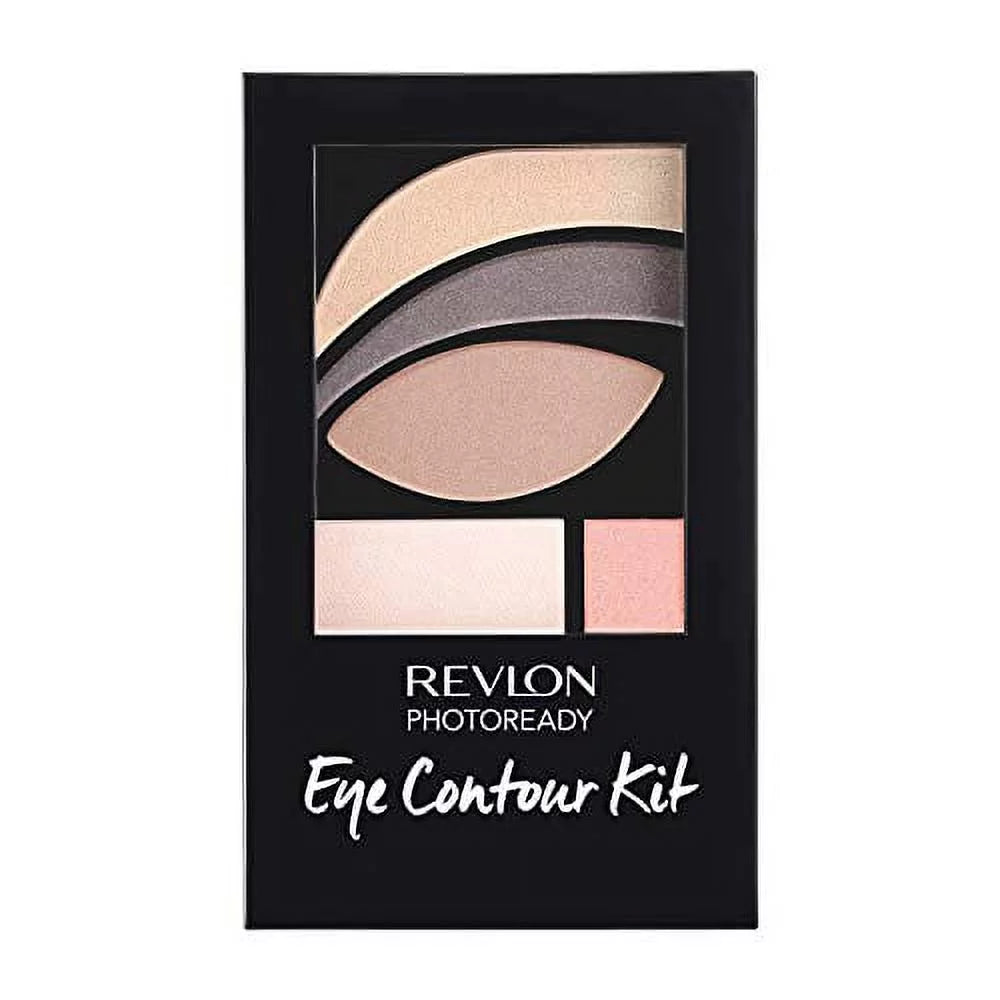 2 Pack Revlon Eyeshadow Paette, PhotoReady Eye Makeup, Creamy Pigmented in Blendable Matte & Sizehimmer Finishes 505 Impressionist, 0.01 Oz