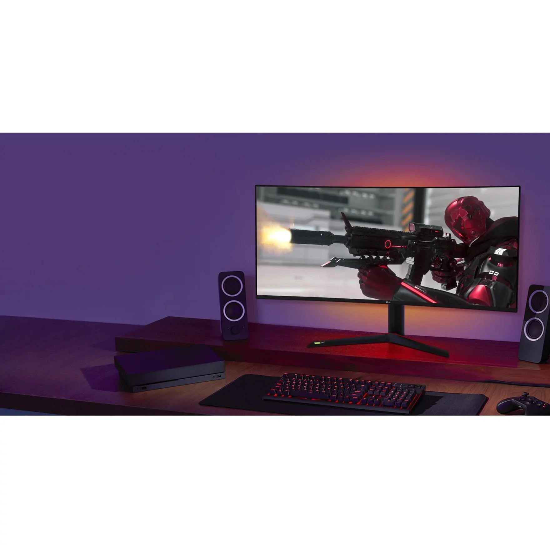 LG UltraGear 38GN95B-B 37.5" Nano IPSize 1ms QHD (3840 x 1600) 144Hz (160Hz Overclock), DisplayHDR 600, NVIDIA G-Sizeync Compatibility Curved Gaming Monitor