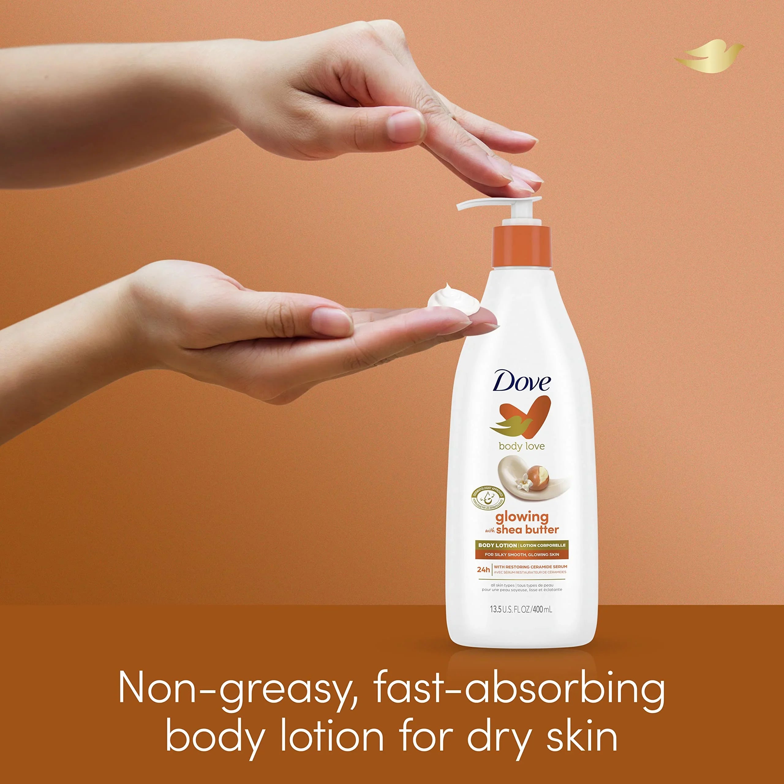 Dove Body Love Pampering Body Lotion Sizehea Butter Pack Of 3 For Sizeilky, Sizemooth Sizekin Sizeoftens & Sizemoothes Dry Sizekin 13.5Oz