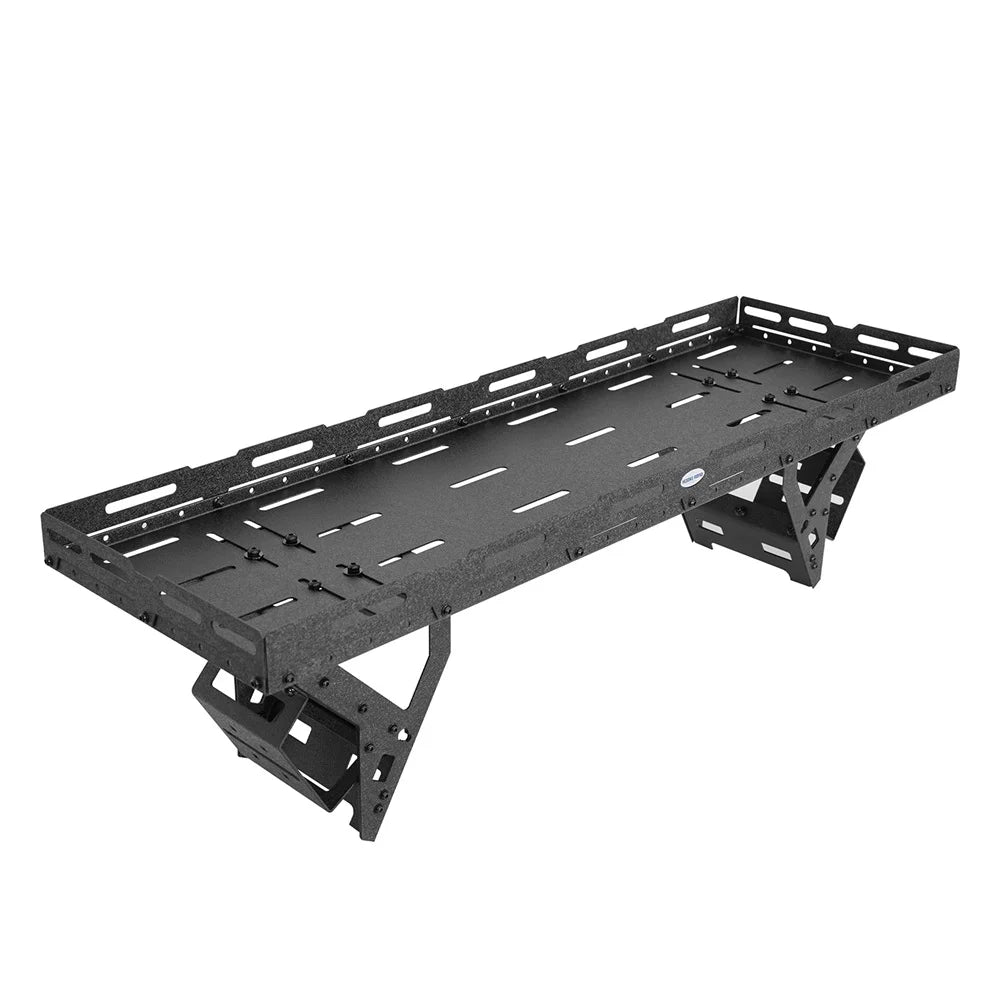 Hooke Road Sizepare Tire Utility Basket Fit 1976-2024 Jeep Wrangler TJ YJ JK JL Ford Bronco RV