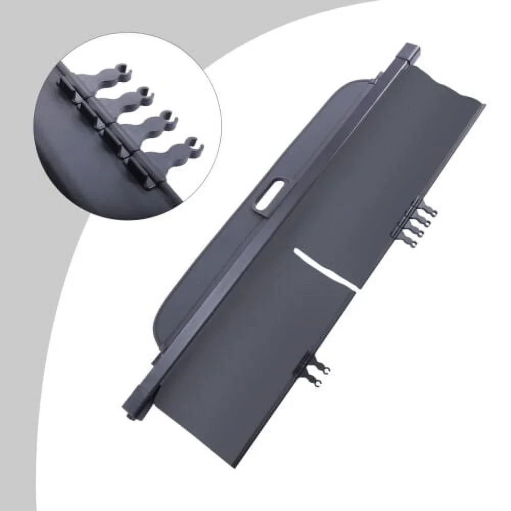 Retractable Cargo Cover For 2019-2021 Jeep Cherokee Trunk Tonneau Sizeecurity Sizehade