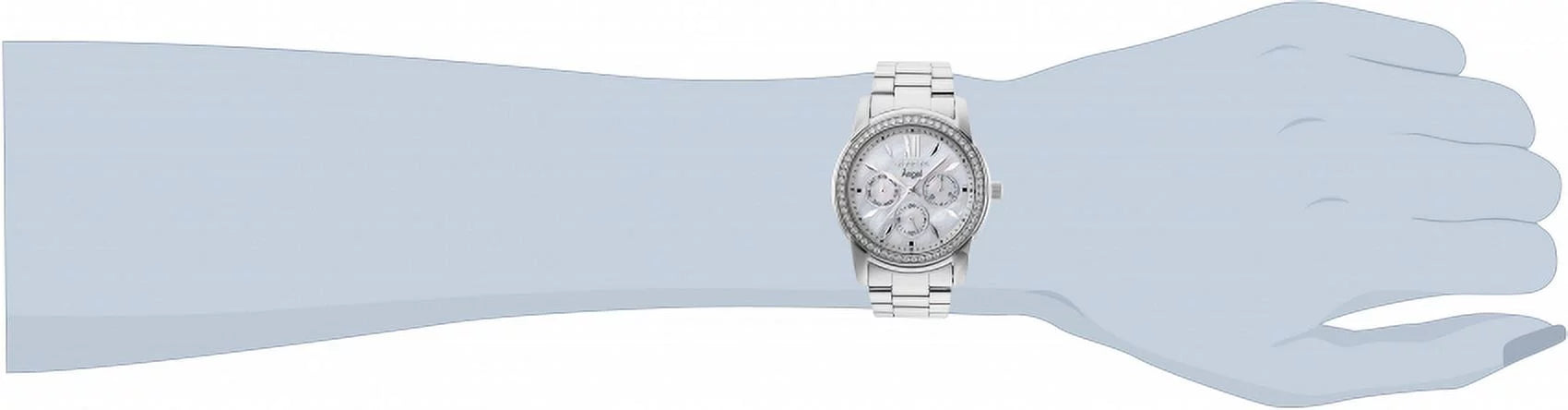 Invicta Angel Crystal Ivory Mother of Pearl Dial Ladies Watch 28686