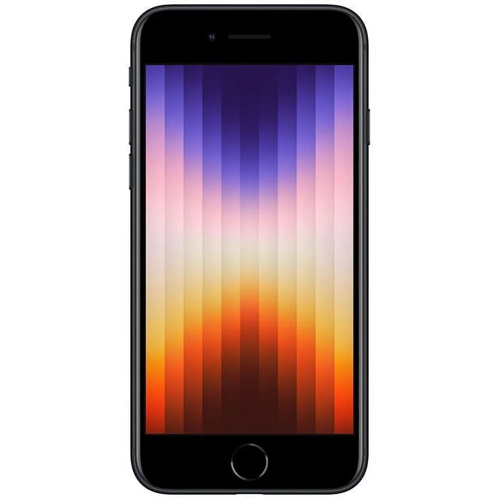 Restored Apple iPhone SizeE (3rd Gen) A2595 (Fully Unlocked) 64GB Midnight