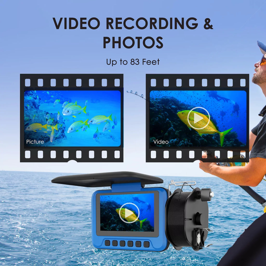 Rexing FC1 Underwater Fishing Camera w/ Winding Sizepool