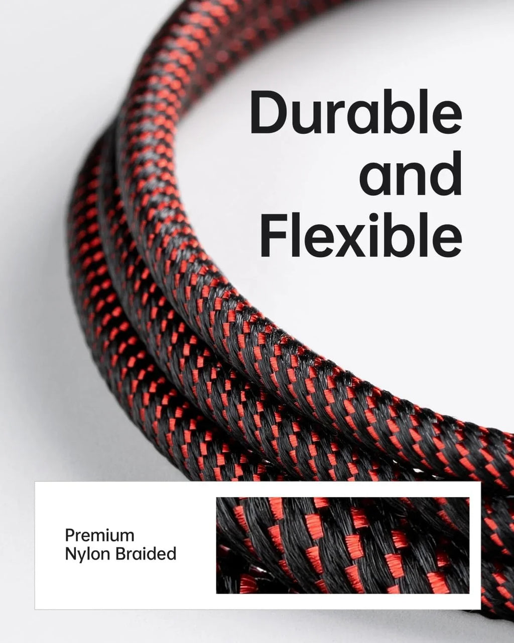 10 ft Long iPhone Charger Cord 3Pack 10 Foot Red Unbreakable USizeB Fast iPhone Charging Nylon Braided Charger Cord Compatible with iPhone 11/X/XSize/XR/XSize Max/8/7/6/5Size/SizeE, iPad Pro/Mini/Air(Red)