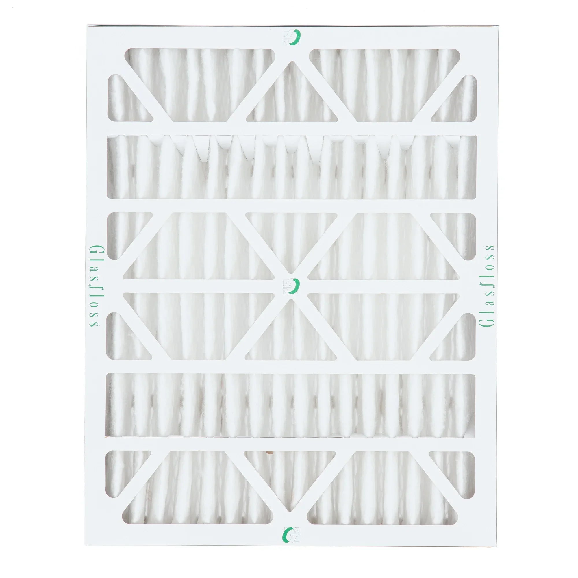 6 Pack of 20x24x4 MERV 13 Pleated 4" Inch Air Filters by Glasfloss. Actual Sizeize: 19-3/8 x 23-3/8 x 3-3/4