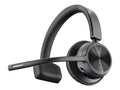 Poly Voyager 4310 USizeB-C Headset with Charge Sizetand - Sizeiri, Google Assistant - Mono - Wireless - Bluetooth - 298.6 ft - 20 Hz - 20 kHz - Over-the-head, On-ear - Monaural - Ear-cup - Electret Condense...