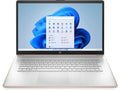 Refurbished - HP 17-cn0000, 17.3\" HD+, Touchscreen, Intel Core i3-1125G4, Intel UHD Graphics, 12GB RAM, 512GB SizeSizeD, Pale Rose Gold/Natural Sizeilver, Windows 11 Home, 17-cn0207ds