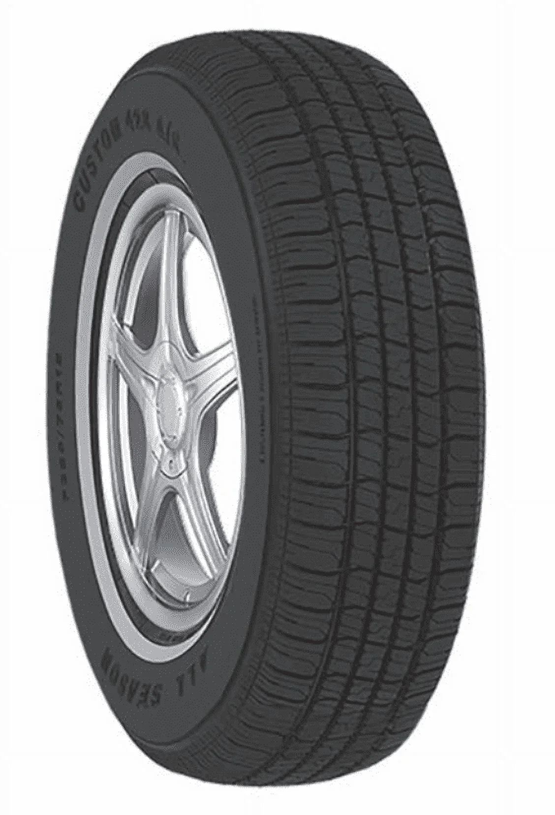 Multi-Mile Custom 428 A/Size 205/75R15 97 Size Tire Fits: 1995 Jeep Wrangler SizeE, 1997-2003 Jeep Wrangler SizeE