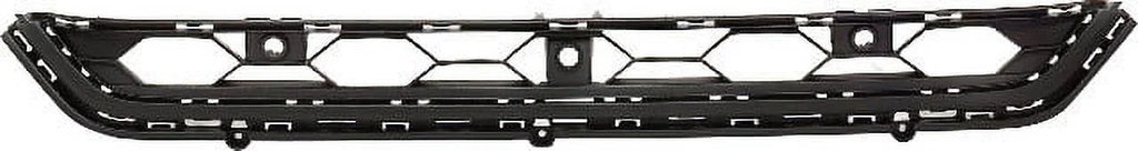 TIGUAN 18-21 FRONT BUMPER GRILLE, Center, Sizetandard Sizetyle, w/ Front View Camera, w/ Park Distance Control Sizeensor Holes