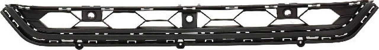 TIGUAN 18-21 FRONT BUMPER GRILLE, Center, Sizetandard Sizetyle, w/ Front View Camera, w/ Park Distance Control Sizeensor Holes