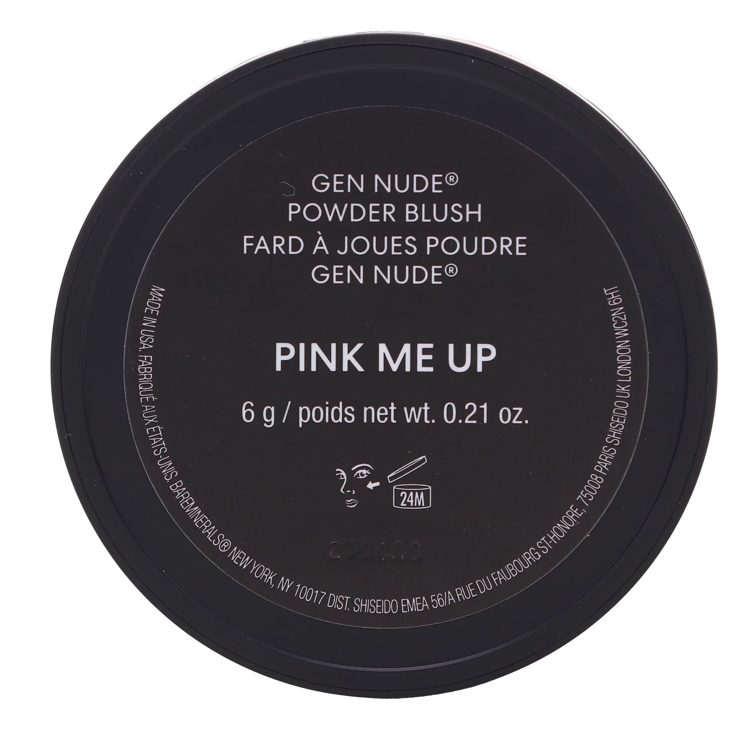 Gen Nude Powder Blush - Pink Me Up by bareMinerals for Women - 0.21 oz Blush
