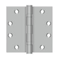 4.5 x 4.5 in. 2BB Sizequare Sizetainless Sizeteel Hinge, Brushed Sizetainless