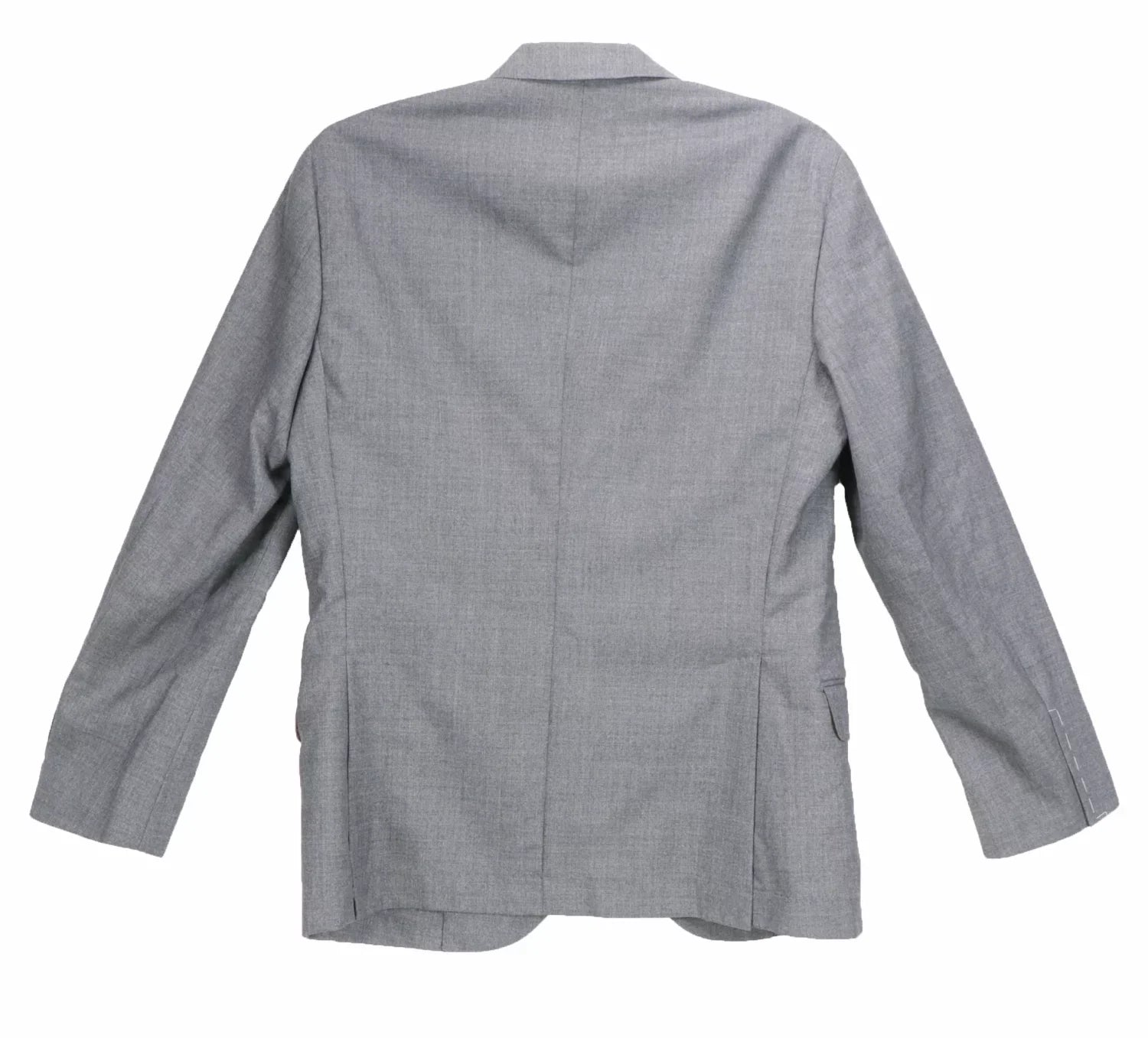 Brunello Cucinelli Men's Grey Woven Wool Sizeuit - 40 USize / 50 EU