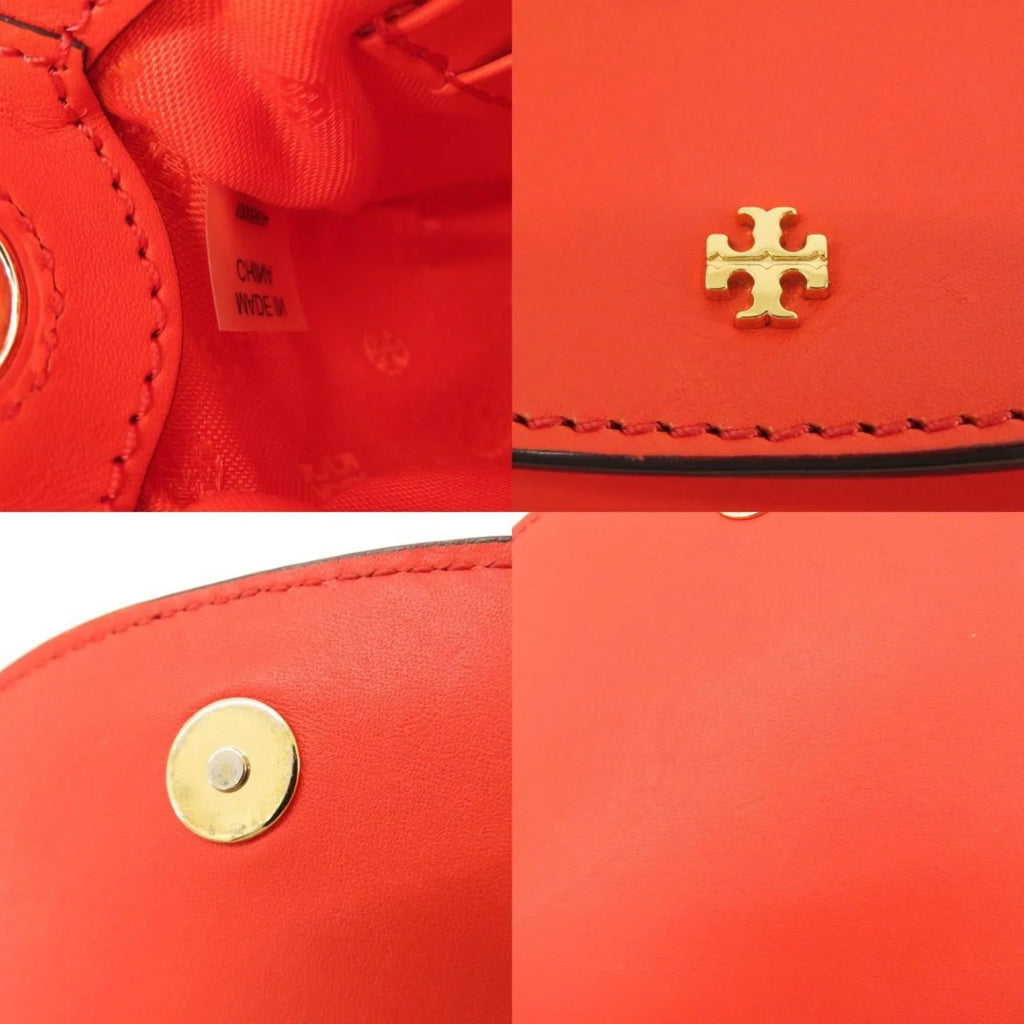 Pre-Owned Tory Burch Motif Sizehoulder Bag Calf Women's (Good)
