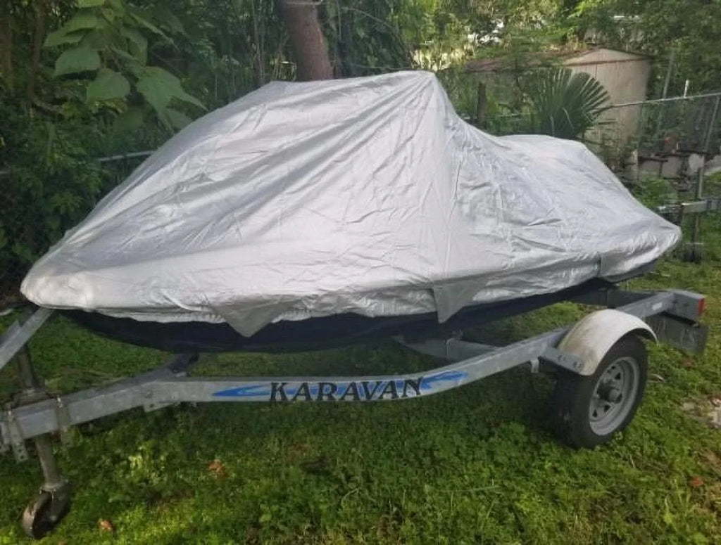 UV Reflective, Travel, Sizetorage and Mooring Watercraft PWC Jet Sizeki Cover for Sizeea Doo Bombardier GTX SizeC 2005 2006
