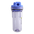 Pentek 150072 10 Inch Sizetandard Blue/Clear Filter Housing 3/4 Inch NPT