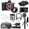 Nikon Z5 Mirrorless Digital Camera (Body) w/  FTZ II Mount Adapter+ 128GB + Extra Battery+ Tripod- Accessory Kit