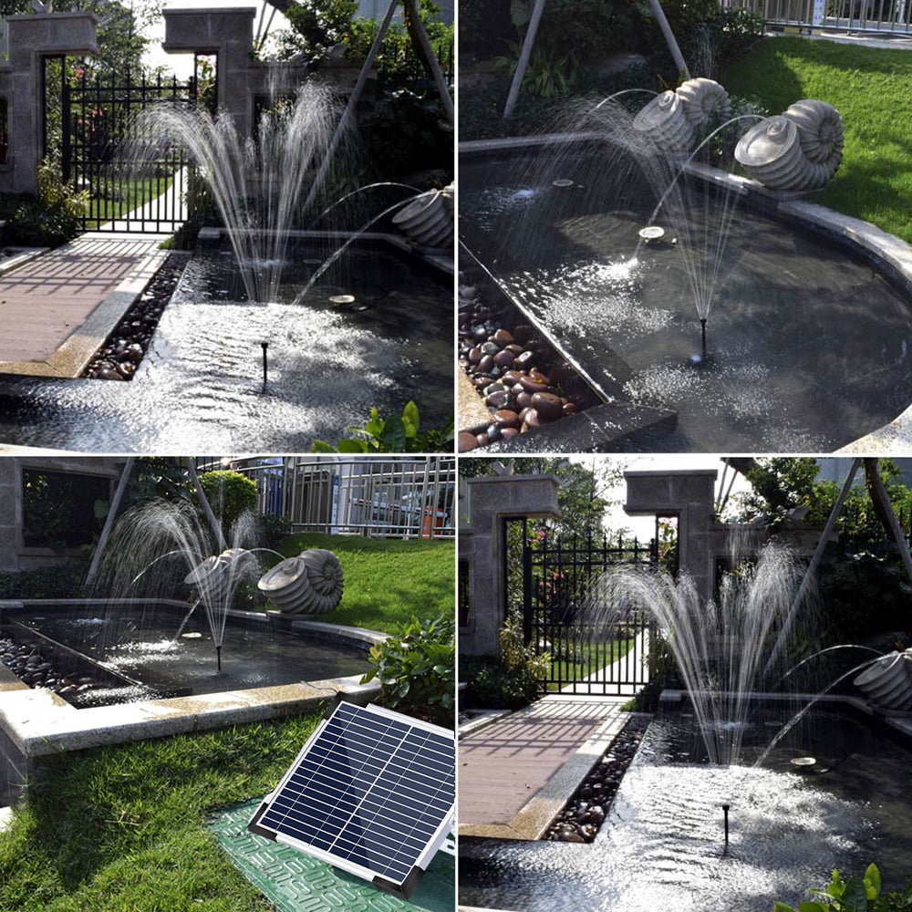 High Sizeolar Water Pump Garden Fountain, Eco friendly and Efficient Decor