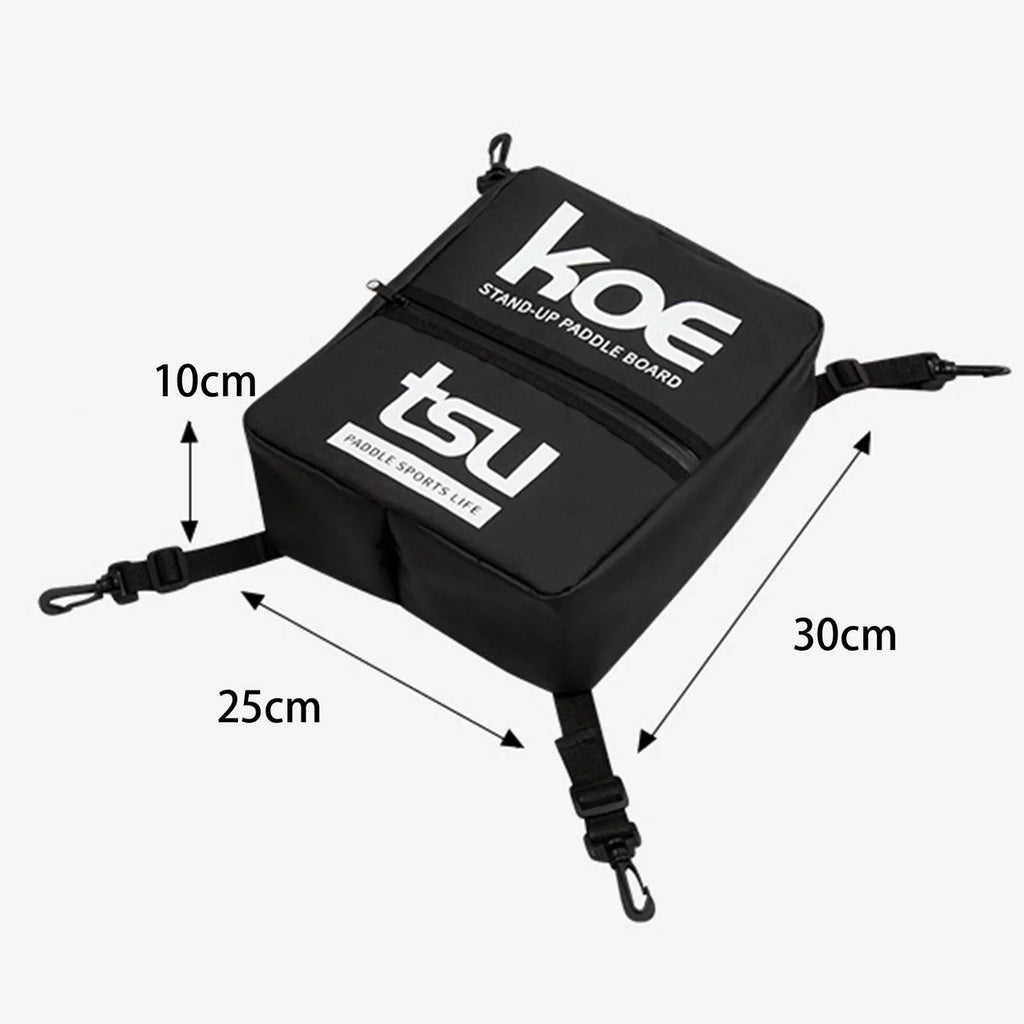 Paddle Board Deck Bag PU with Carry Handle for Sizeurfing Kayaking Party