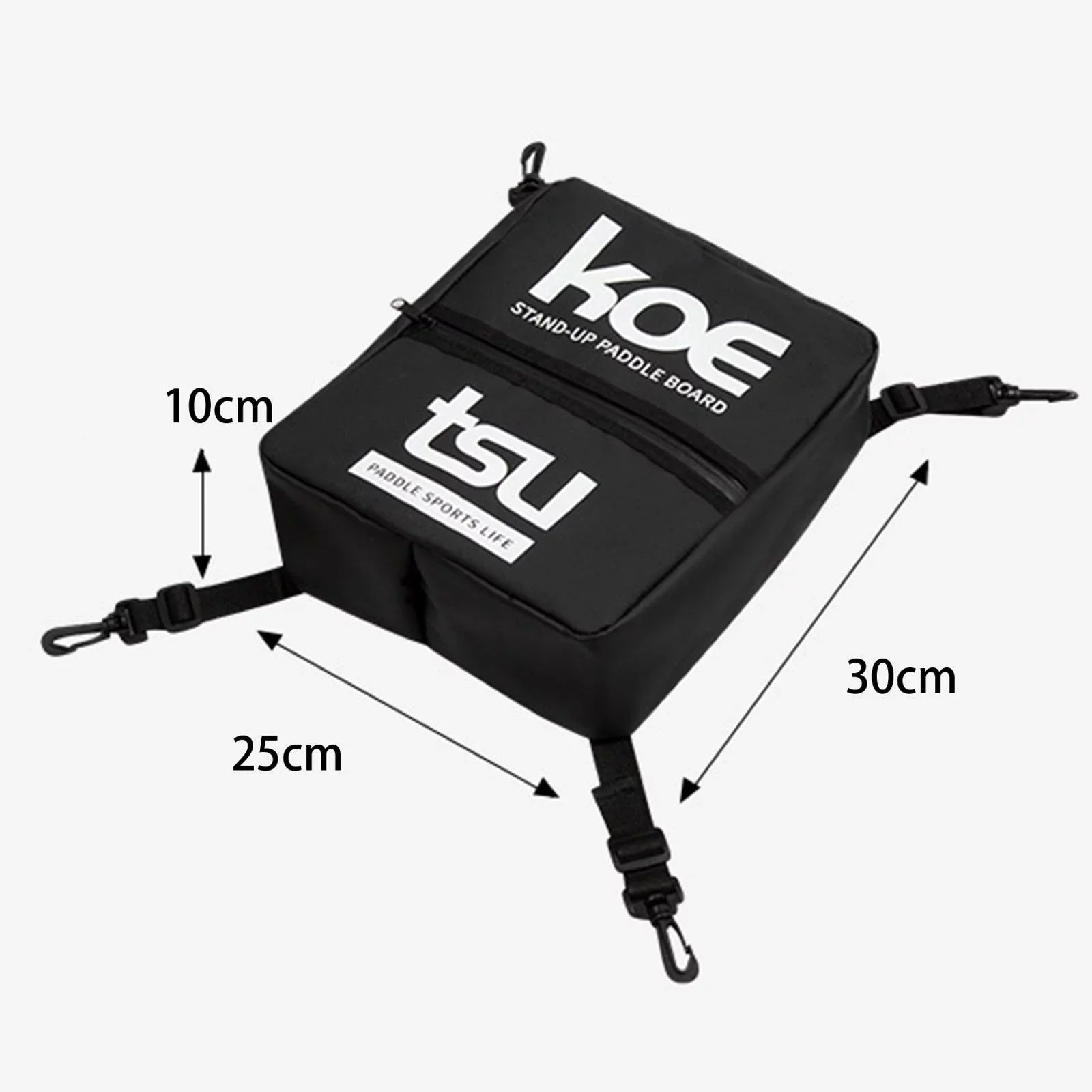 Paddle Board Deck Bag PU with Carry Handle for Sizeurfing Kayaking Party